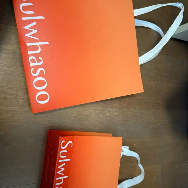 [BUNJANG] Sulwhasoo Shopping Bag Set / 설화수 쇼핑백