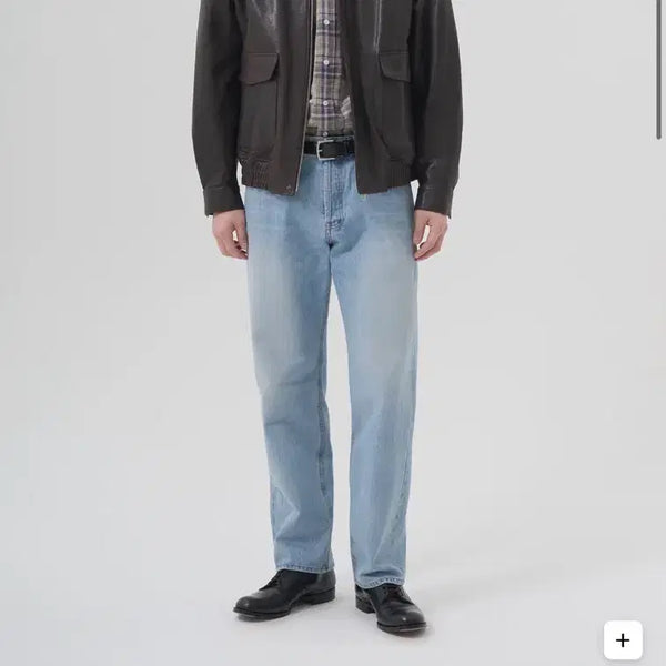 [BUNJANG] The Row Leather Jacket A2 Dark Brown / 인더로우 가죽 레더 자켓 a2 다크브라운