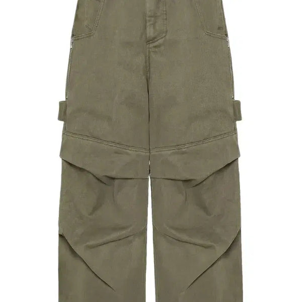 [BUNJANG] Kamien Ground Pants Washed Khaki / [1 2 3] 카미엔 그라운드 팬츠 워시드 카키