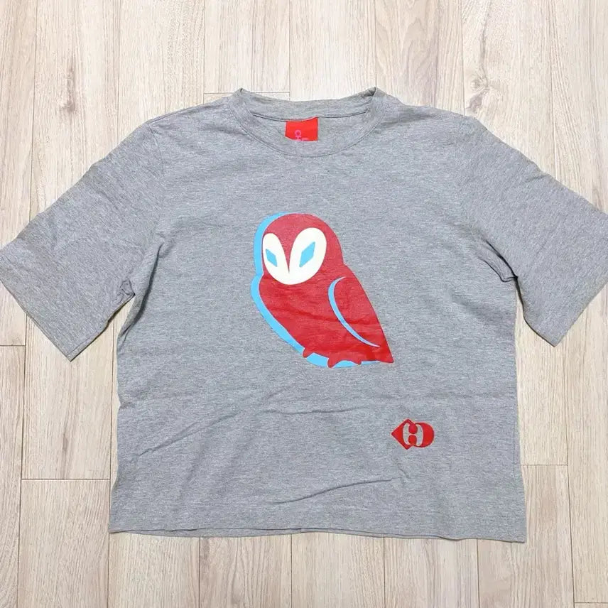 [BUNJANG] LUCKY CHOUETTE Owl Graphic T-Shirt / 럭키슈에뜨 반팔 티셔츠 부엉이 반팔티 산드로 마쥬 가니 시스템 Sjsj