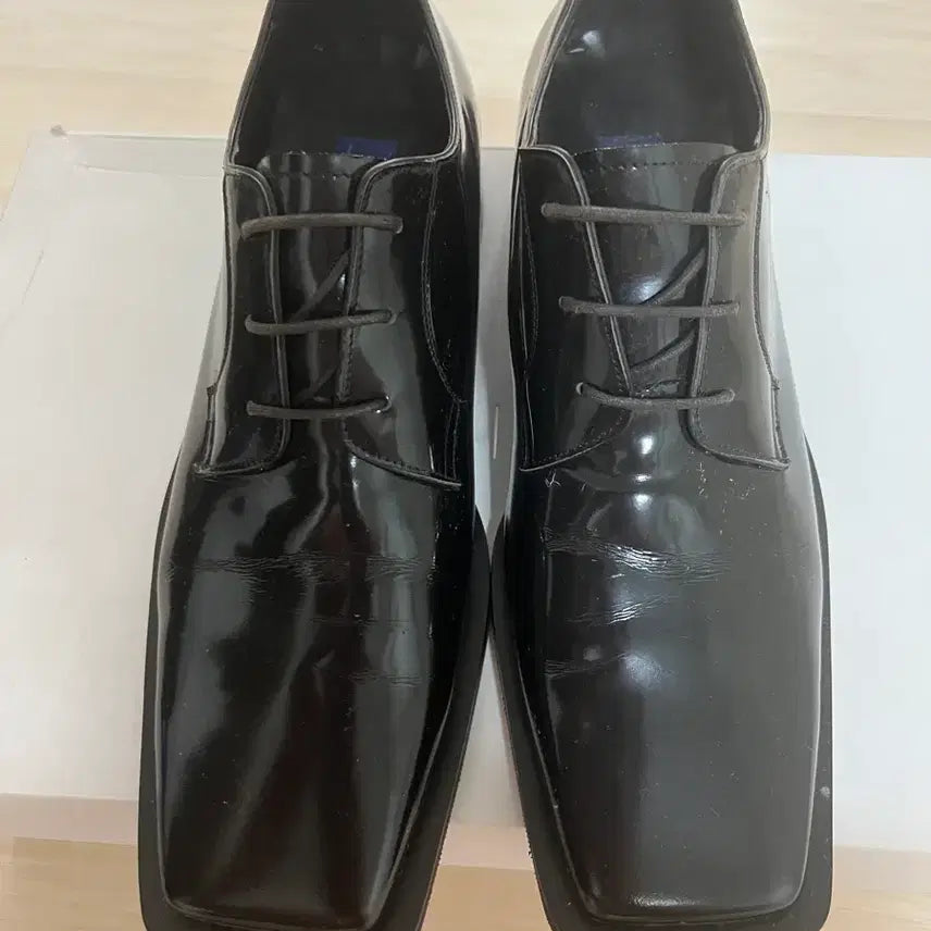 [BUNJANG] Square Toe Derby Shoes / 스퀘어토 터비 270