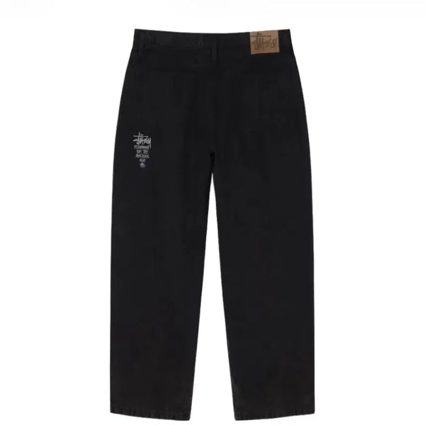 [BUNJANG] Stussy Big Ol' Jeans Washed Canvas Black 36 / 36 스투시 빅올진 데님 워시드 캔버스 블랙
