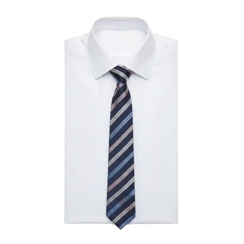 [BUNJANG] Pierre Cardin Diagonal Pattern Wool Necktie / 피에르가르댕 사선패턴 견 넥타이