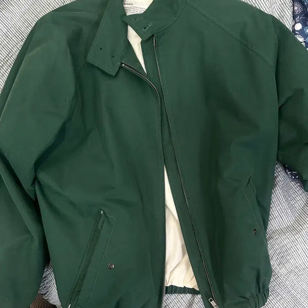 [BUNJANG] Uniform Bridge Green Jumper / 유니폼브릿지 그린 자켓