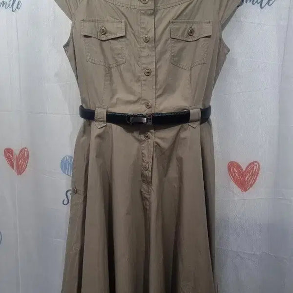 [BUNJANG] Max Mara Beige Shirt Dress Size 40 / 정품) 막스마라 셔츠 드레스