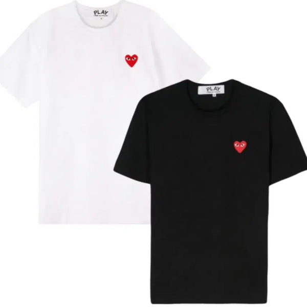 [BUNJANG] Comme des Garçons Heart Logo T-Shirt / 꼼데가르송 하트로고 반팔
