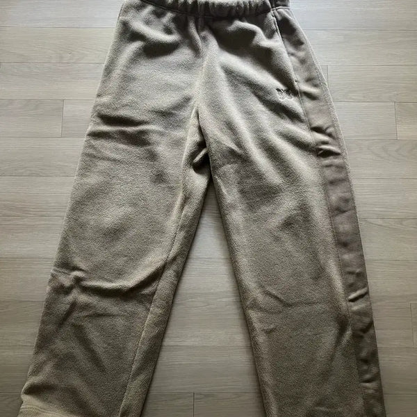 [BUNJANG] Uniqlo x Needles Fleece Pants Beige L / 유니클로X니들스 플리스 팬츠 베이지 L사이즈