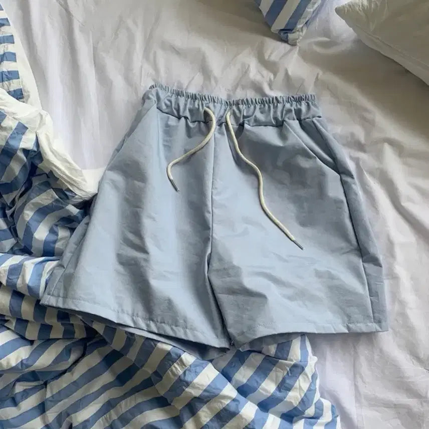 [BUNJANG] Mellowsomme Crunchy Short Banding Pants / 멜로우어썸 크런치 숏 밴딩 팬츠