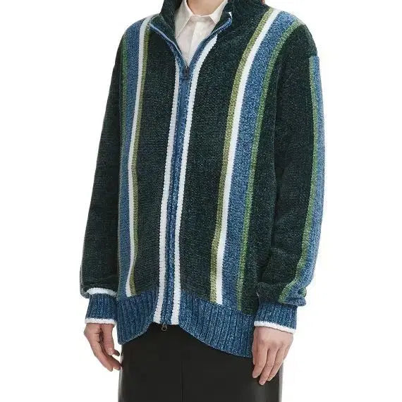 [BUNJANG] Sculptor Velour Yarn Zip-Up Jacket L / 스컬프터 벨루어 얀 집업 자켓 L