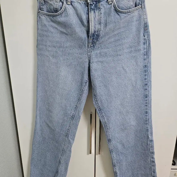 [BUNJANG] ZARA Light Wash Denim Crop Pants EUR 38 / 자라 ZARA 연청 데님 팬츠 28