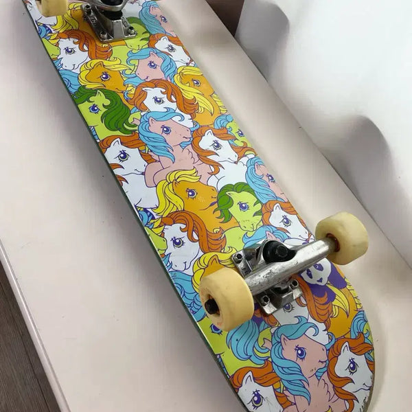 [BUNJANG] Enjoi x My Little Pony Custom Skateboard Soft Wheels / Enjoi x 마이리틀포니 소프트휠 커스텀 스케이트보드
