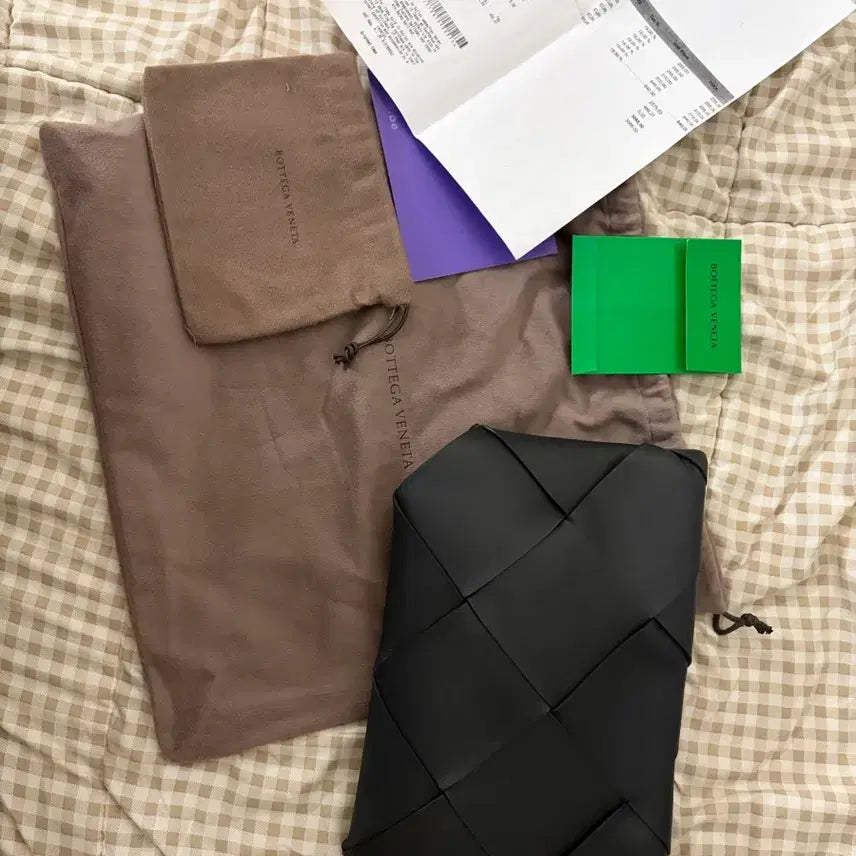 [BUNJANG] Bottega Veneta Black Clutch Bag / 보테가베네타 클러치 블랙컬러