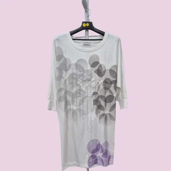 [BUNJANG] White Long T-Shirt / 흰색 롱티셔츠 (새상품)