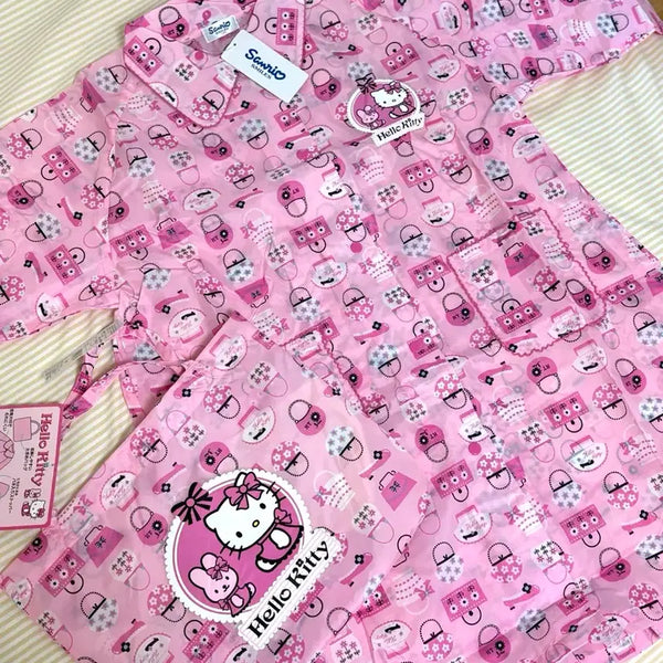 [BUNJANG] Sanrio 2007 Hello Kitty Raincoat Set / 산리오 고전 2007 헬로 키티 우비