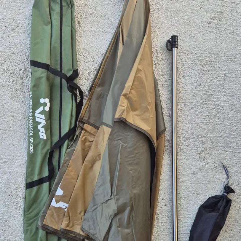 [BUNJANG] KD Parasol 52-inch Double Layer with Angle Gauge / 새상품, 신형 KD 파라솔 52인치 2층, 각도기 사은품