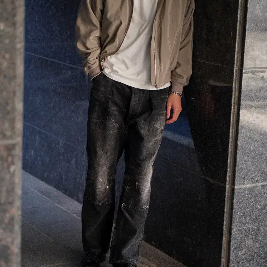 [BUNJANG] 25AW Duck Painter Pants Black / [2]헤릴 25aw duck painter 팬츠 블랙 새상품 덕팬츠