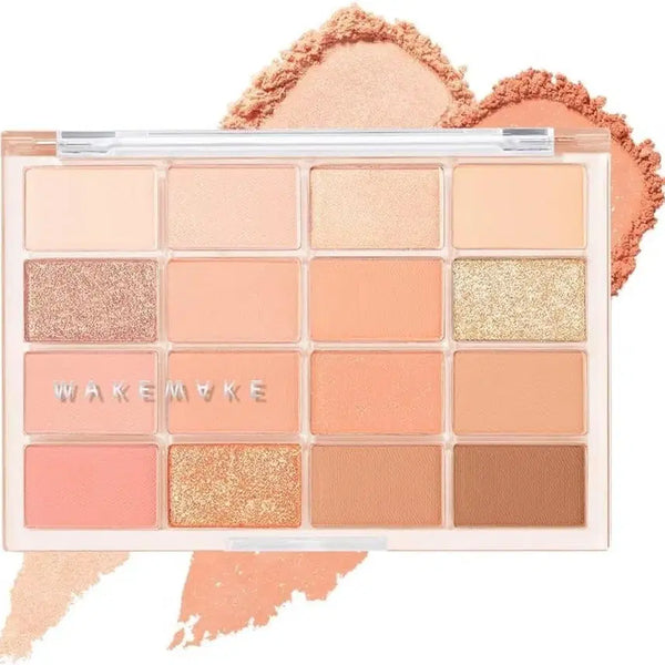 [BUNJANG] WAKEMAKE Soft Blurring Eye Palette Soda Coral Blurring / 웨이크메이크 소프트 블러링 아이 팔레트 소다 코랄 블러링