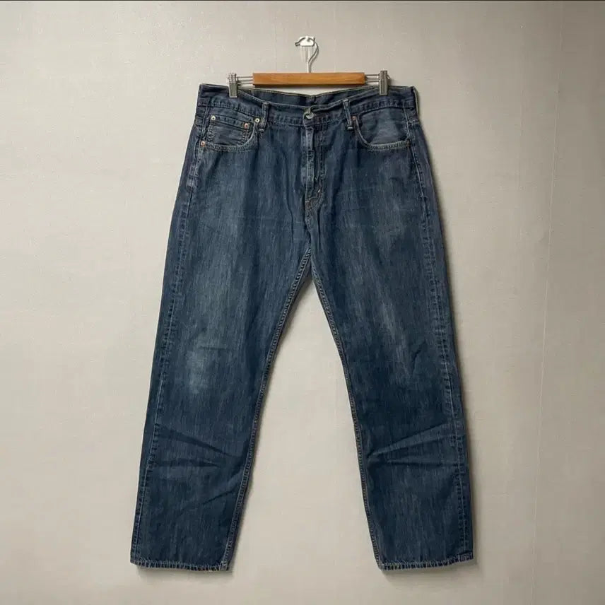 [BUNJANG] Levi's 569 Loose Straight Fit Blank Tab Jeans (36x36) / Levi's 569 청바지 블랭크탭 36x36