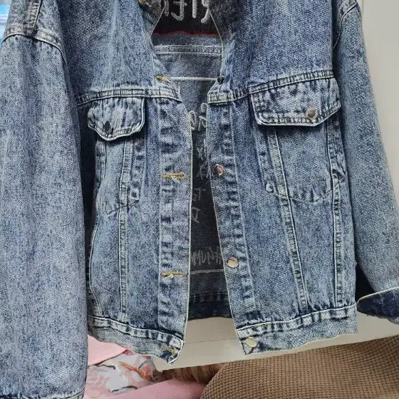 [BUNJANG] Vintage Washed Denim Jacket / 빈티지 워싱 데님 청자켓