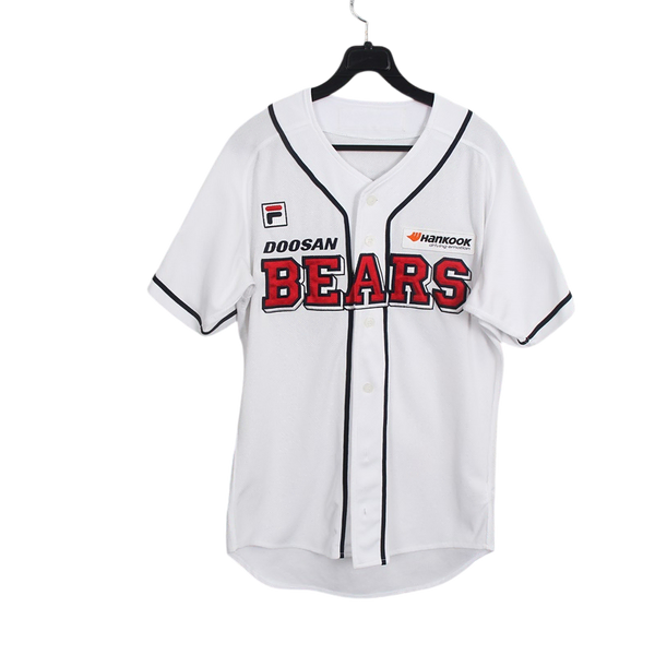 [BUNJANG] Fila Doosan Bears Oh Jae-won Baseball Uniform (Men's 95) / 남성95/ 휠라 두산베어스 오재원선수 야구 유니폼