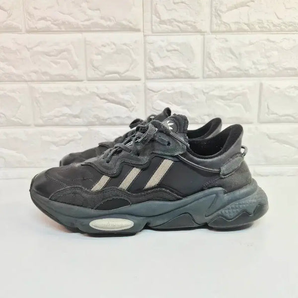 [BUNJANG] Adidas Ozweego Core Black Sneakers / 아디다스 245 오즈위고 코어 블랙 스니커즈 운동화