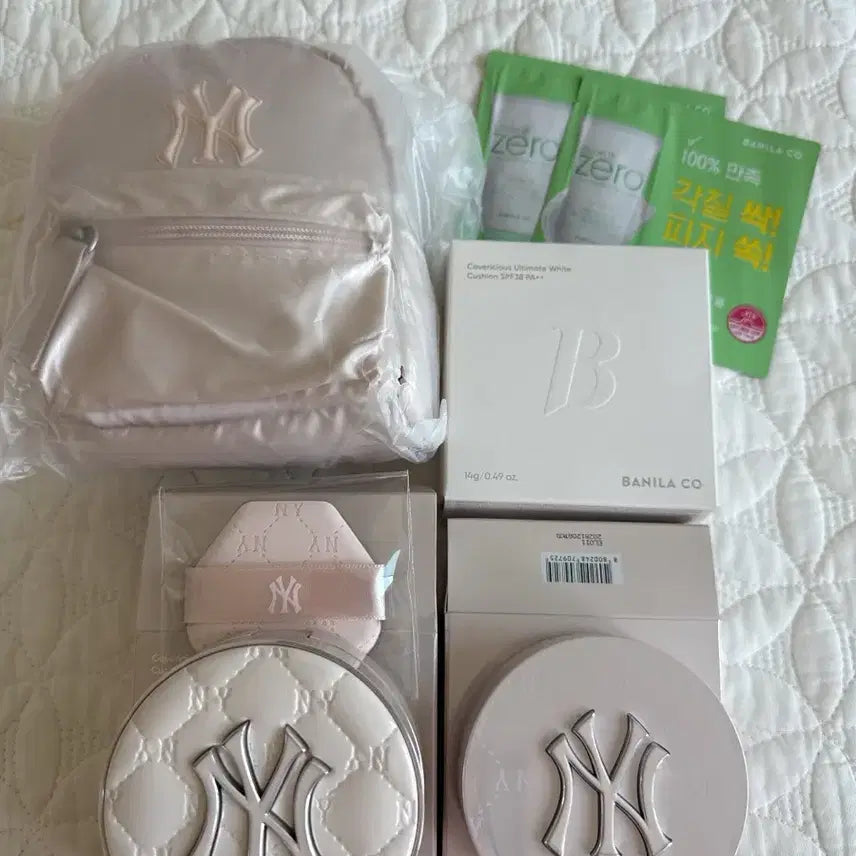 [BUNJANG] Banila Co. Covericious Cushion + NY Backpack Set / 바닐라코 커버리셔스 쿠션 + NY 백팩 세트