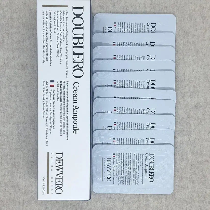 [BUNJANG] Duvyro Cream Ampoule with 10 Samples / [무료배송]듀베로 크림 앰플 + 샘플10개