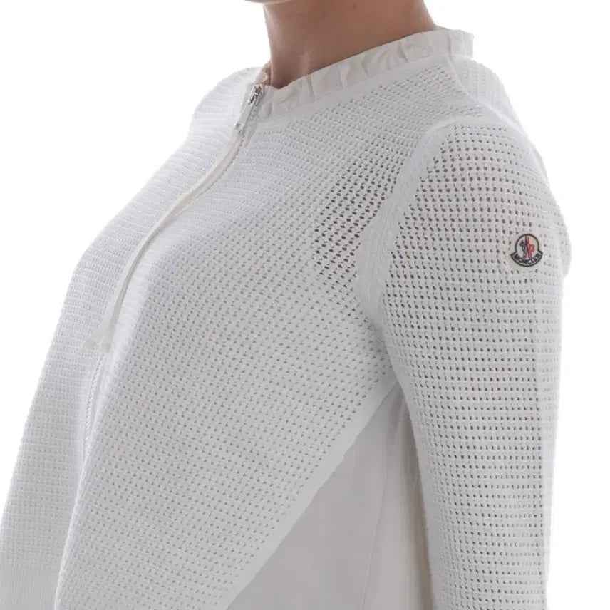[BUNJANG] Moncler Mesh Panel Flare Women's Jacket / (정품) 몽클레어 메쉬 패널 플레어 여성자켓팝니다.