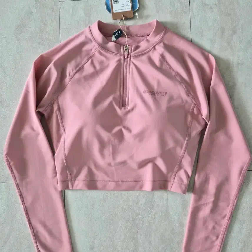 [BUNJANG] Discovery Women's Rash Guard (Size 85, Pink) / 새상품) 여성 래쉬가드 85