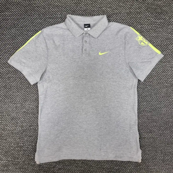 [BUNJANG] Nike Barcelona PK Polo T-shirt Gray XL / 나이키 바르셀로나 PK 폴로 반팔 카라티 그레이