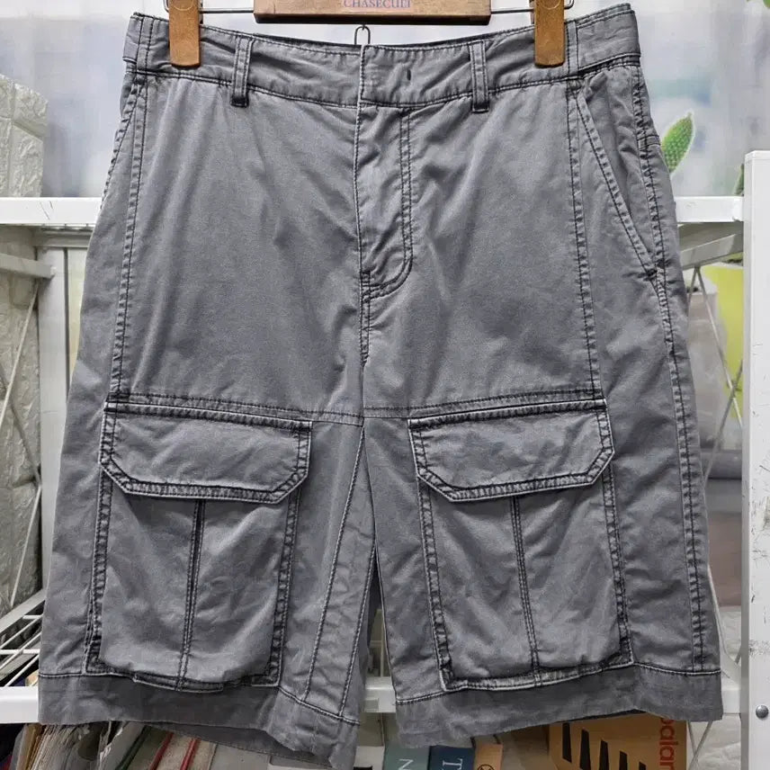 [BUNJANG] Juun.J Men's Cargo Shorts Size 30 / 준지 남성 반바지 30 카고반바지 카고쇼츠 하프팬츠 MN54