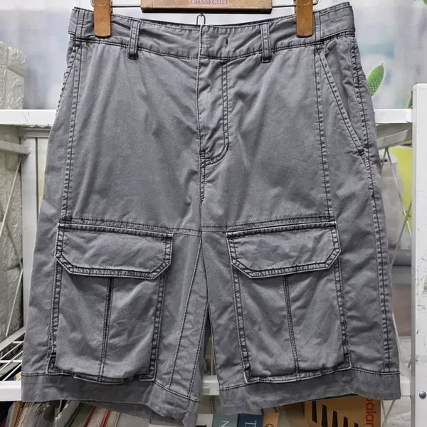 [BUNJANG] Juun.J Men's Cargo Shorts Size 30 / 준지 남성 반바지 30 카고반바지 카고쇼츠 하프팬츠 MN54