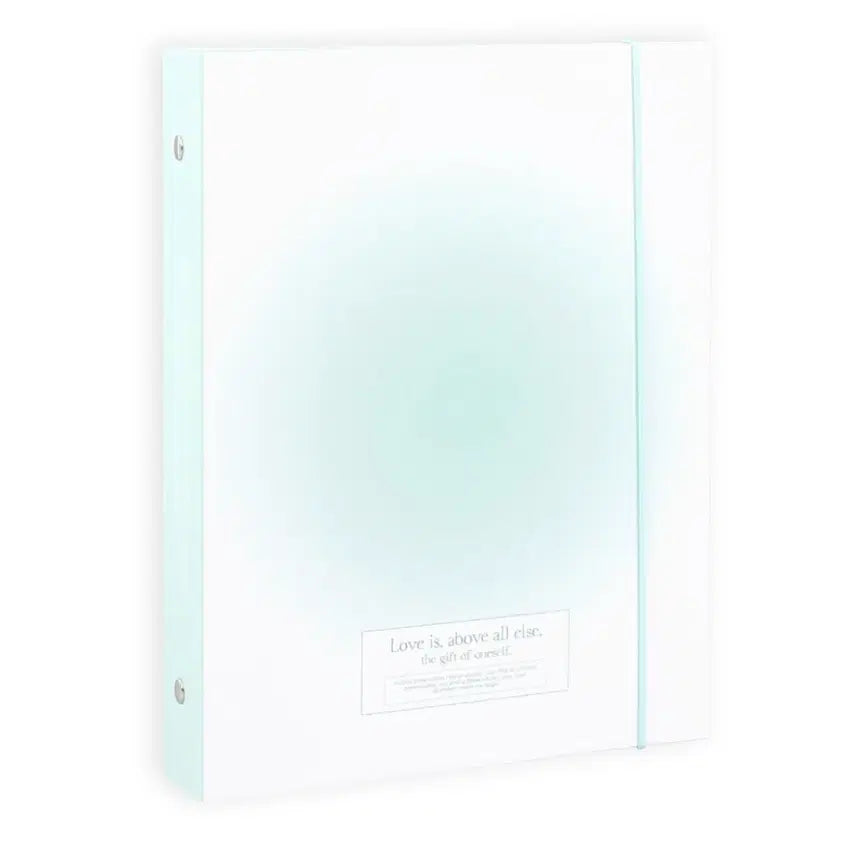 [BUNJANG] Wannadisc Blush 6-Ring A5 Diary Photocard Binder Cover Mint / 워너디스 블러쉬 6공 A5 다이어리 포카 바인더 커버 민트 미개봉