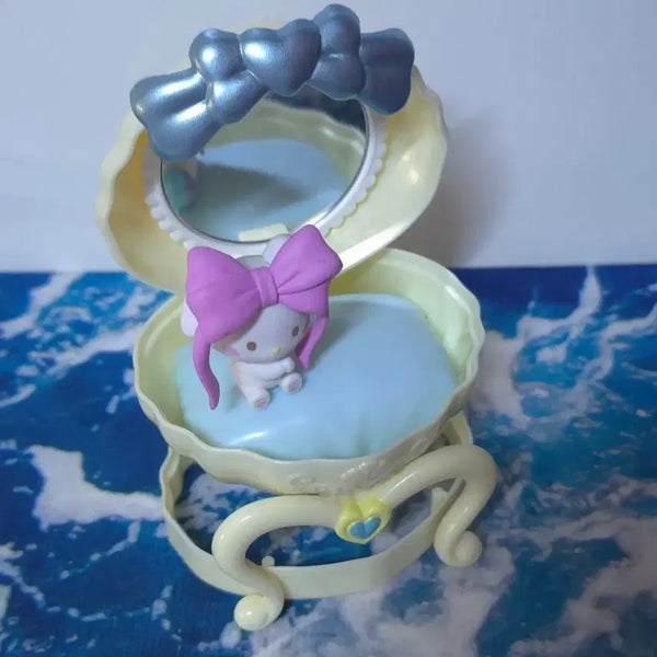 [BUNJANG] Sanrio Shell Dresser Series 4 Gacha Figurine / 산리오 쉘 드레서 4탄 갸챠 화장대 위시미멜