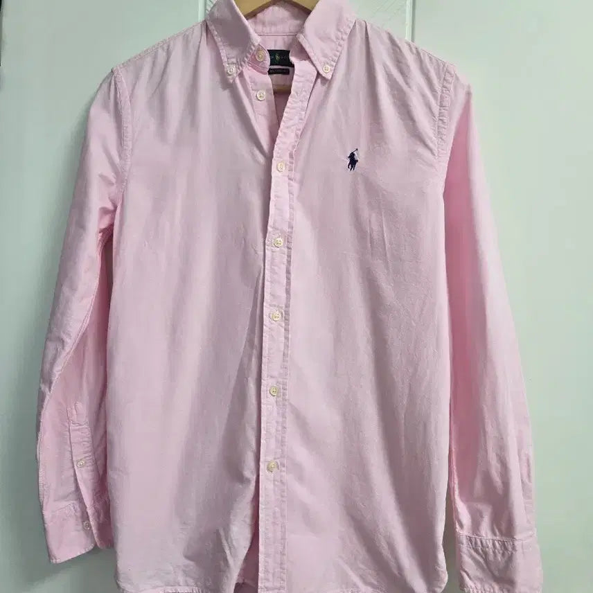 [BUNJANG] Polo Ralph Lauren Pink Relaxed Fit Shirt / 폴로 랄프로렌 핑크 릴렉스핏 셔츠
