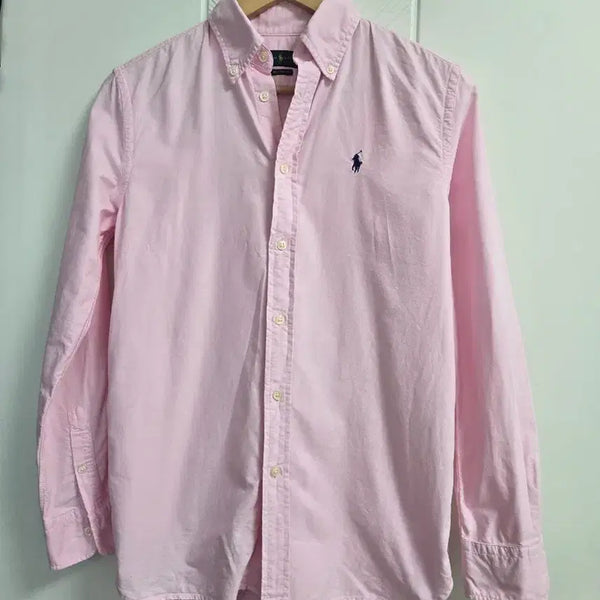 [BUNJANG] Polo Ralph Lauren Pink Relaxed Fit Shirt / 폴로 랄프로렌 핑크 릴렉스핏 셔츠