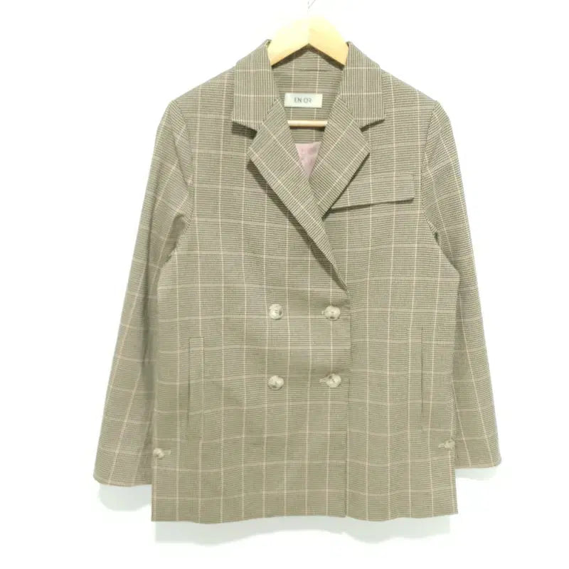 [BUNJANG] ENOR Women's Check Jacket M1085 / 엔오르 여성 체크 자켓 F_M1085