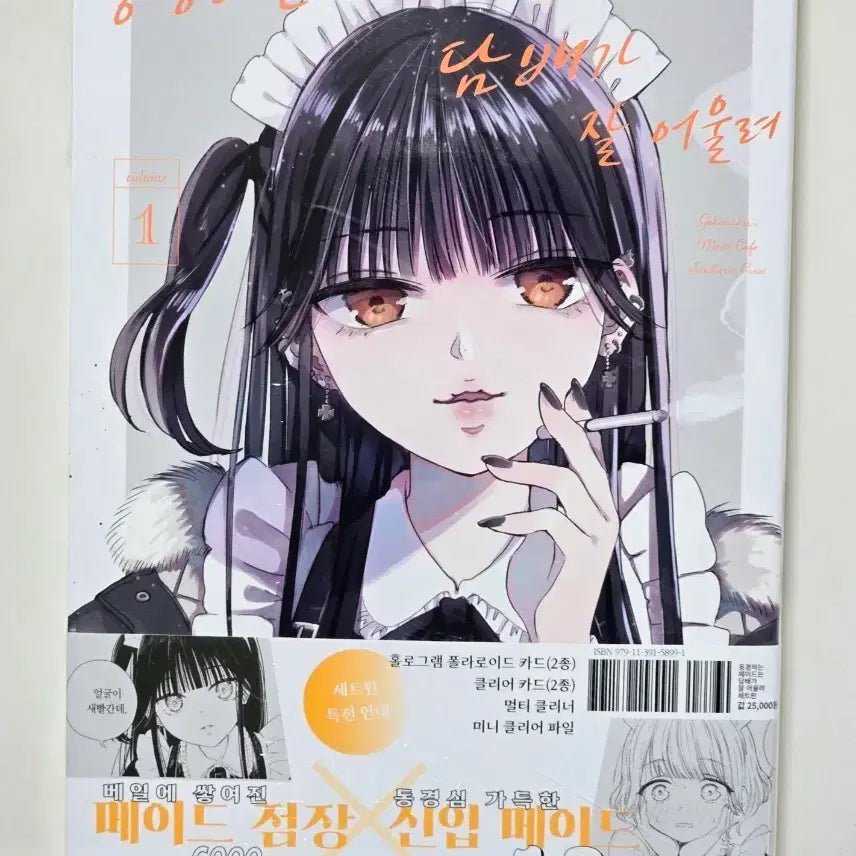 [BUNJANG] GL Yuri 'Tonggyeonghaneun Maid' Vol. 1-2 Combined Edition / GL 백합 동경하는 메이드는 ㄷ배가 잘어울려 1-2 합본 판매합니다