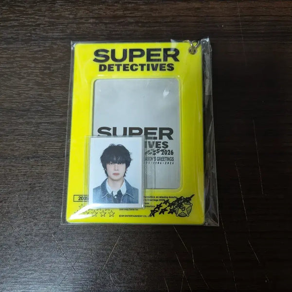 [BUNJANG] Super Junior Kim Heechul 2023 Season's Greetings Photocard Holder Set / 슈퍼주니어 슈주 김희철 희철 시그 포카홀더 세트