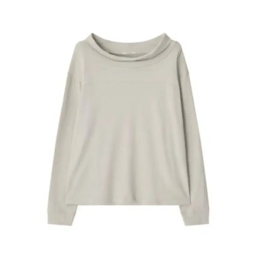 [BUNJANG] Amor Shy Line Sweatshirt Gray / 새상품) 아모르샤이 라인 스웻 셔츠 그레이