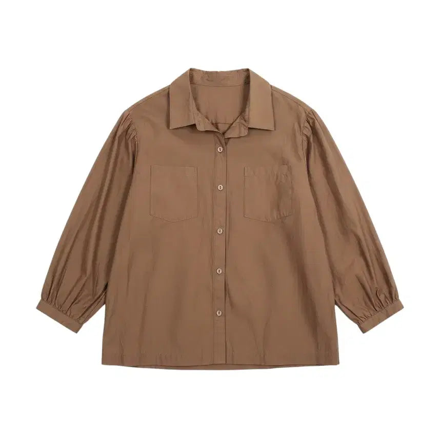 [BUNJANG] MEZIS Women's Nylon Shirt Jumper BG / 여성85/ MEZIS 메지스 핏예쁜 나일론 셔츠 점퍼 BG 37-162