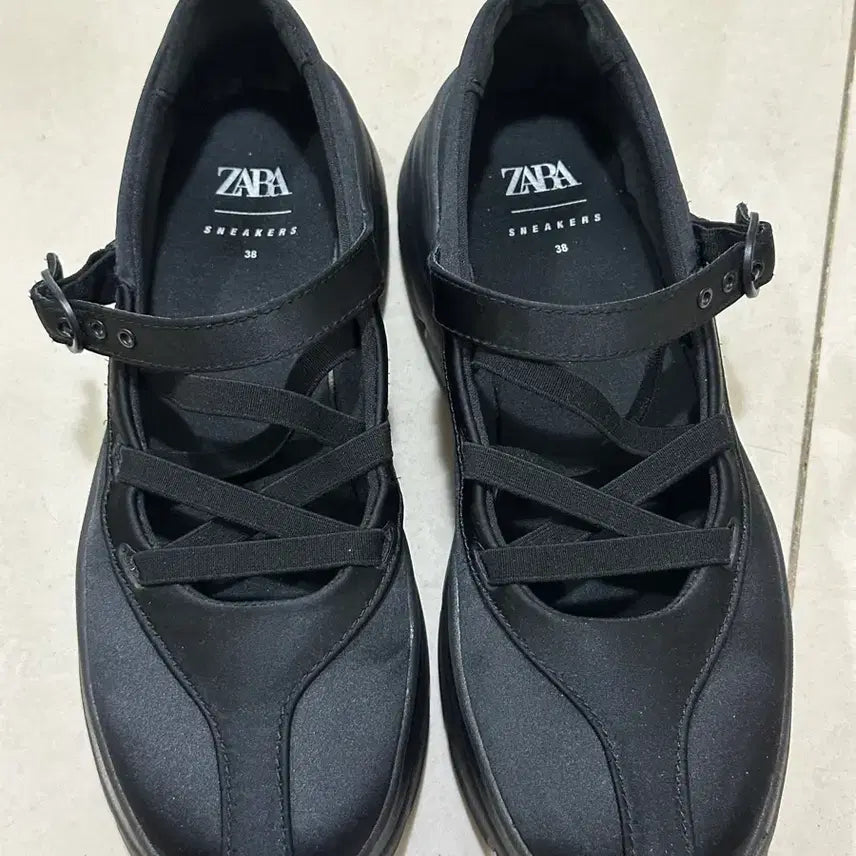 [BUNJANG] Zara Mary Jane Platform Shoes Sneakers Size 38 (245) / 자라 zara 메리제인 플랫폼 슈즈 스니커즈 38 (245)