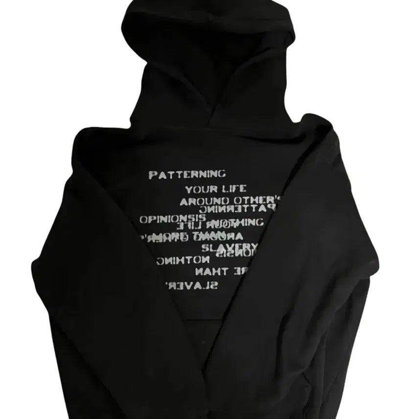 [BUNJANG] Lettering Hoodie / 레터링 후드티