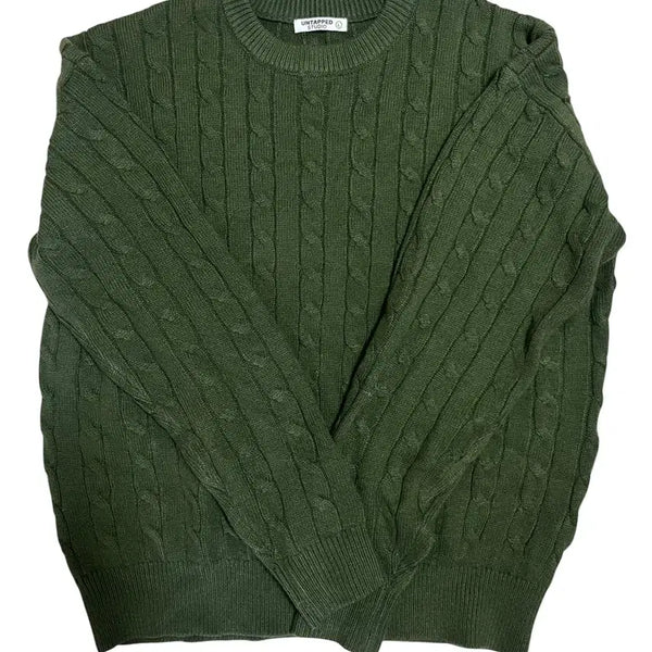 [BUNJANG] Cable Knit Sweater / 케이블 니트