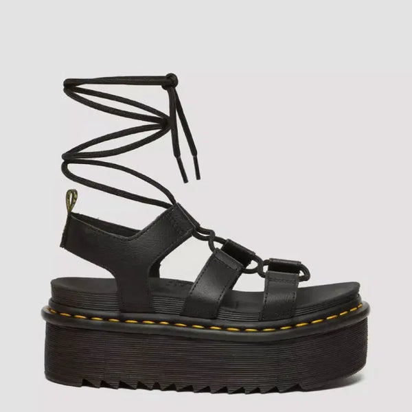 [BUNJANG] Dr. Martens Natilla Athena Leather Gladiator Platform Sandals / 새상품 250 닥터마틴 나틸라 아테나 레더 글래디에이터 플랫폼 가죽 샌들