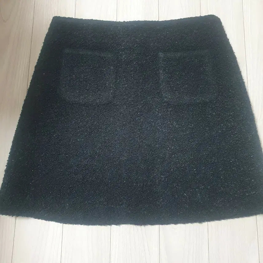 [BUNJANG] London Lace Black Pocket Mini Skirt / (새상품)런던레이스 블랙 포켓 미니스커트
