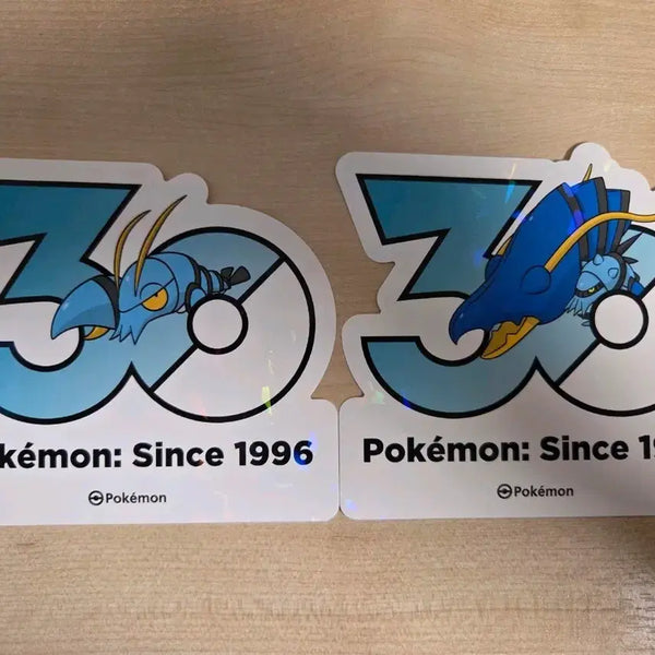 [BUNJANG] Pokemon 30th Anniversary Sticker Complete Set + Blaster / 포켓몬 30주년 스티커 완철포+블로스터