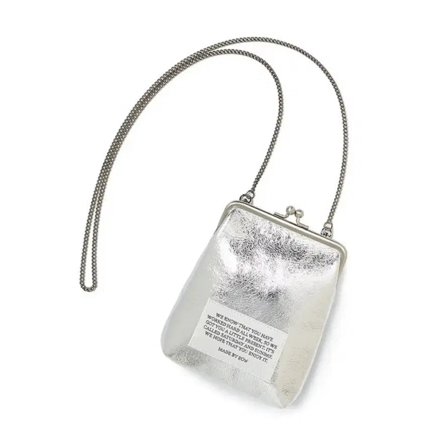 [BUNJANG] EOW Friday Bag (Silver) / eow friday bag(silver) 이오더블유 프라이데이 백