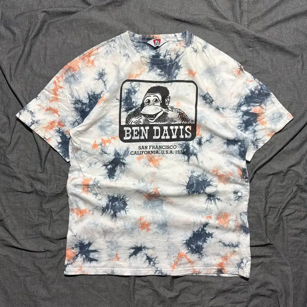 [BUNJANG] Ben Davis Tie Dye Short Sleeve T-Shirt XL / Ben Davis Tie Dye S/S T Shirts Sz XL