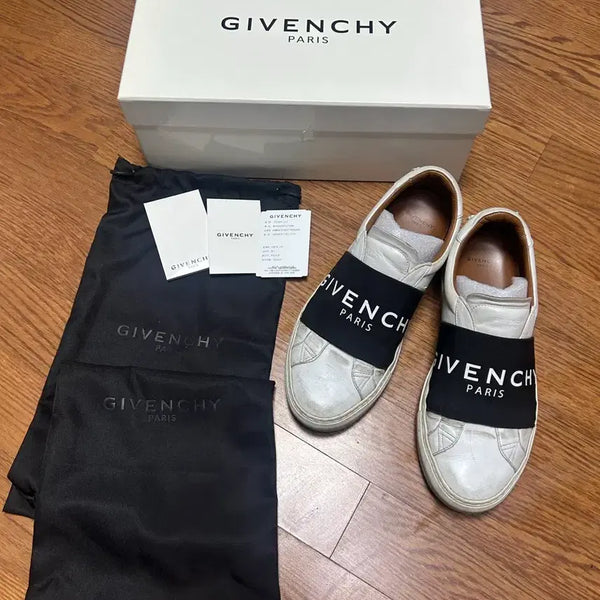 [BUNJANG] Givenchy Urban Street Banding Sneakers Slip-on (39) / 지방시 어반스트리트 밴딩 스니커즈 슬립온 백화점판 정품 풀박스